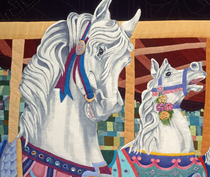 “Merry-go-round” juried into international exhibit – What a Ride